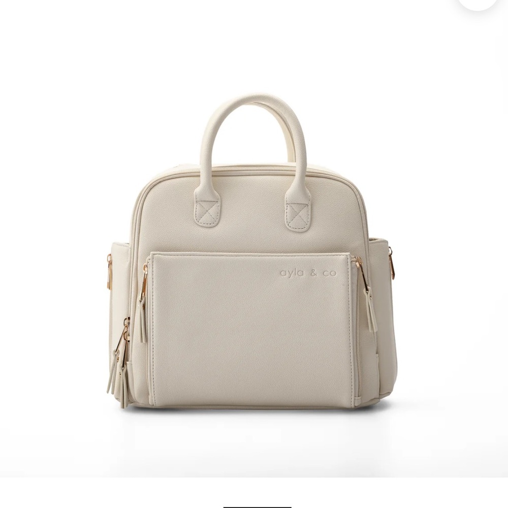 AYLA & CO MINI BAG IVORY